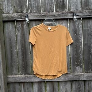 A New Day Mustard Yellow Casual T-Shirt